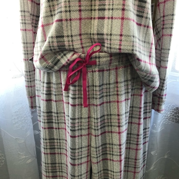 DearFoams pyjama set top and pants grey/pink L - Picture 2 of 16